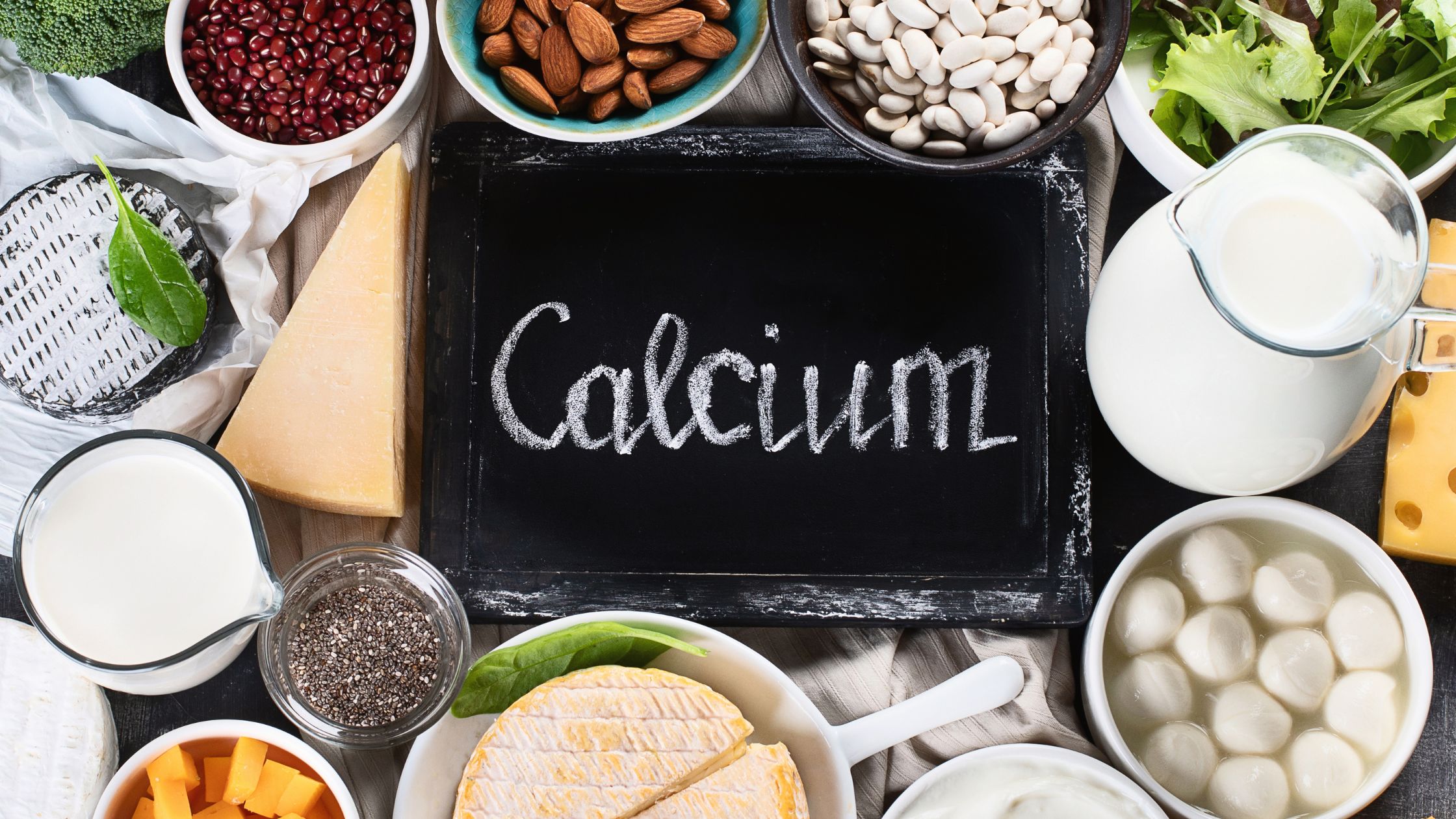 calcium comes from