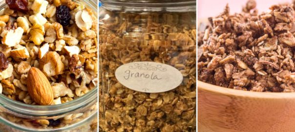 healthy granola recipes
