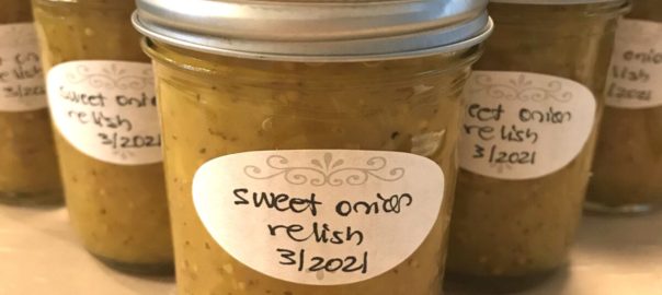 Texas Sweet Onion Relish - The Ingredient Guru, Mira Dessy