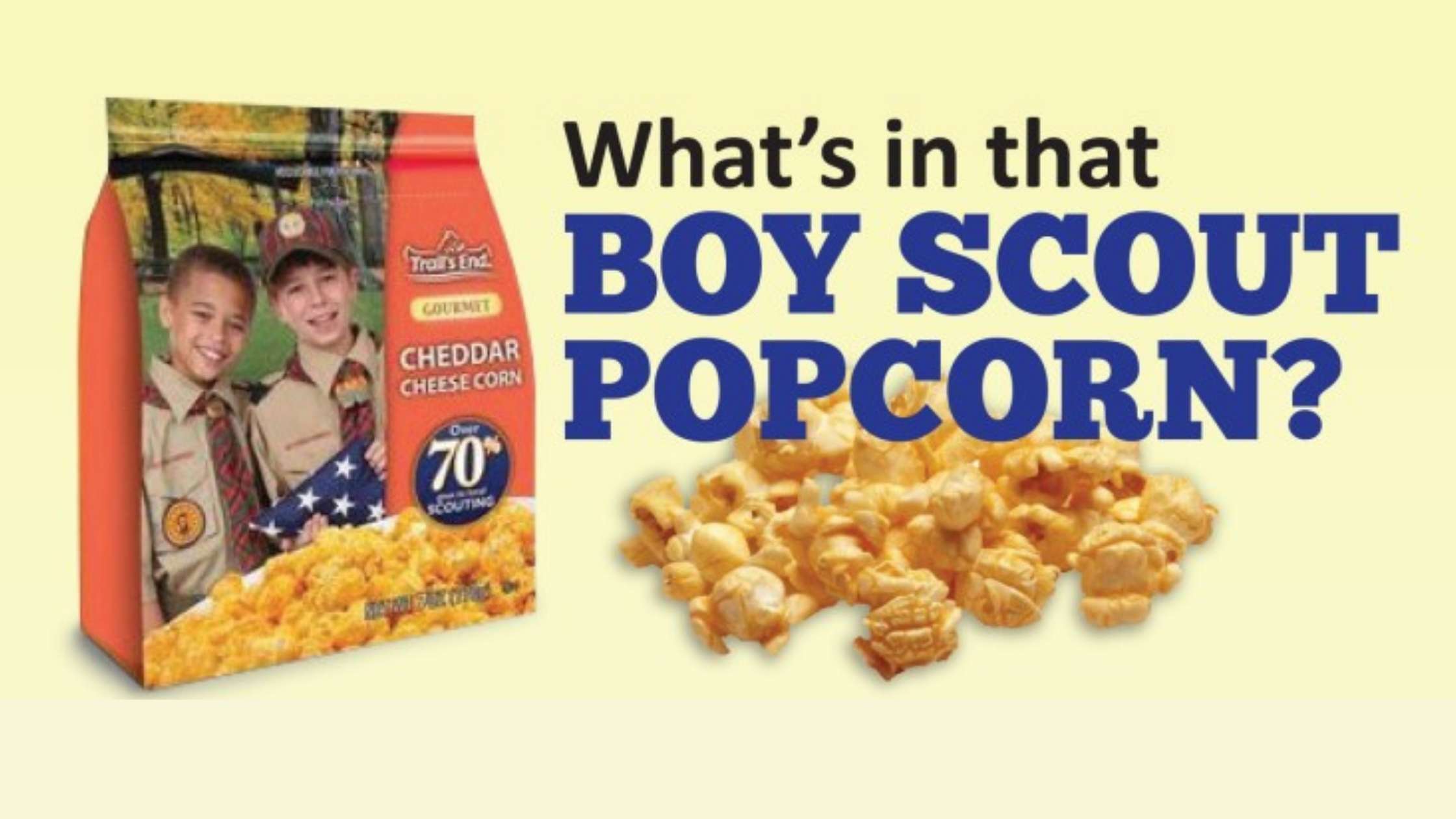 Boy Scout Popcorn What's in that Bag?