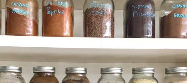 properly organize spices