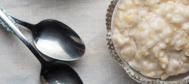 instant pot rice pudding