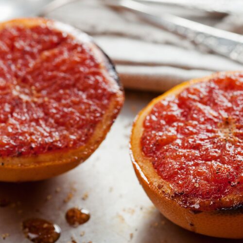 Broiled Grapefruit with Cinnamon