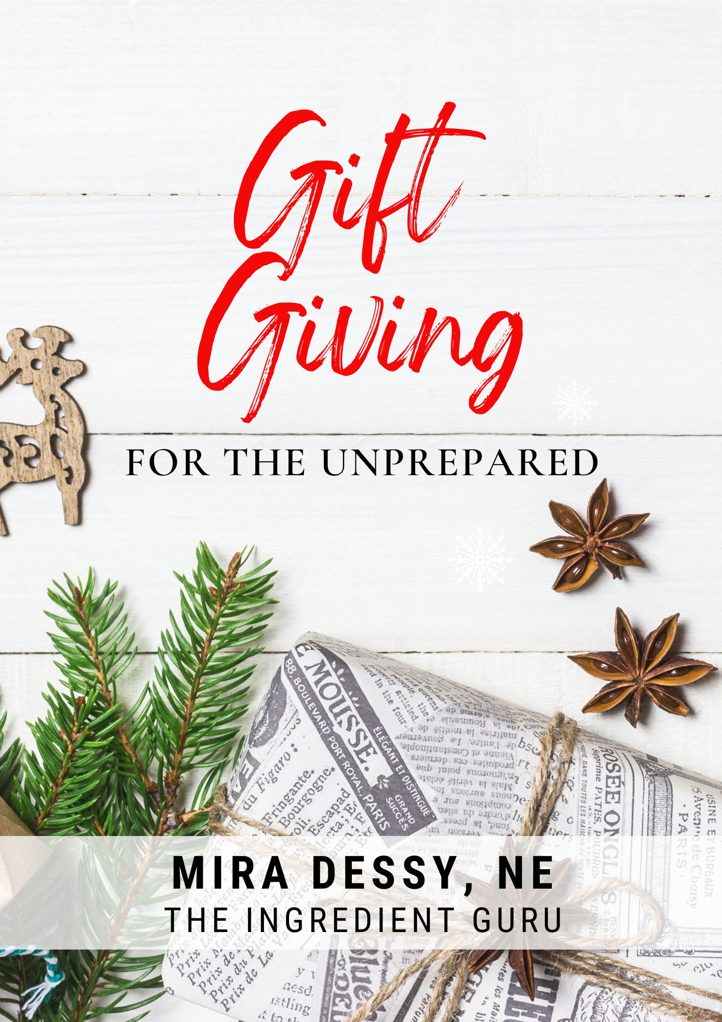 Gift Giving For The Unprepared